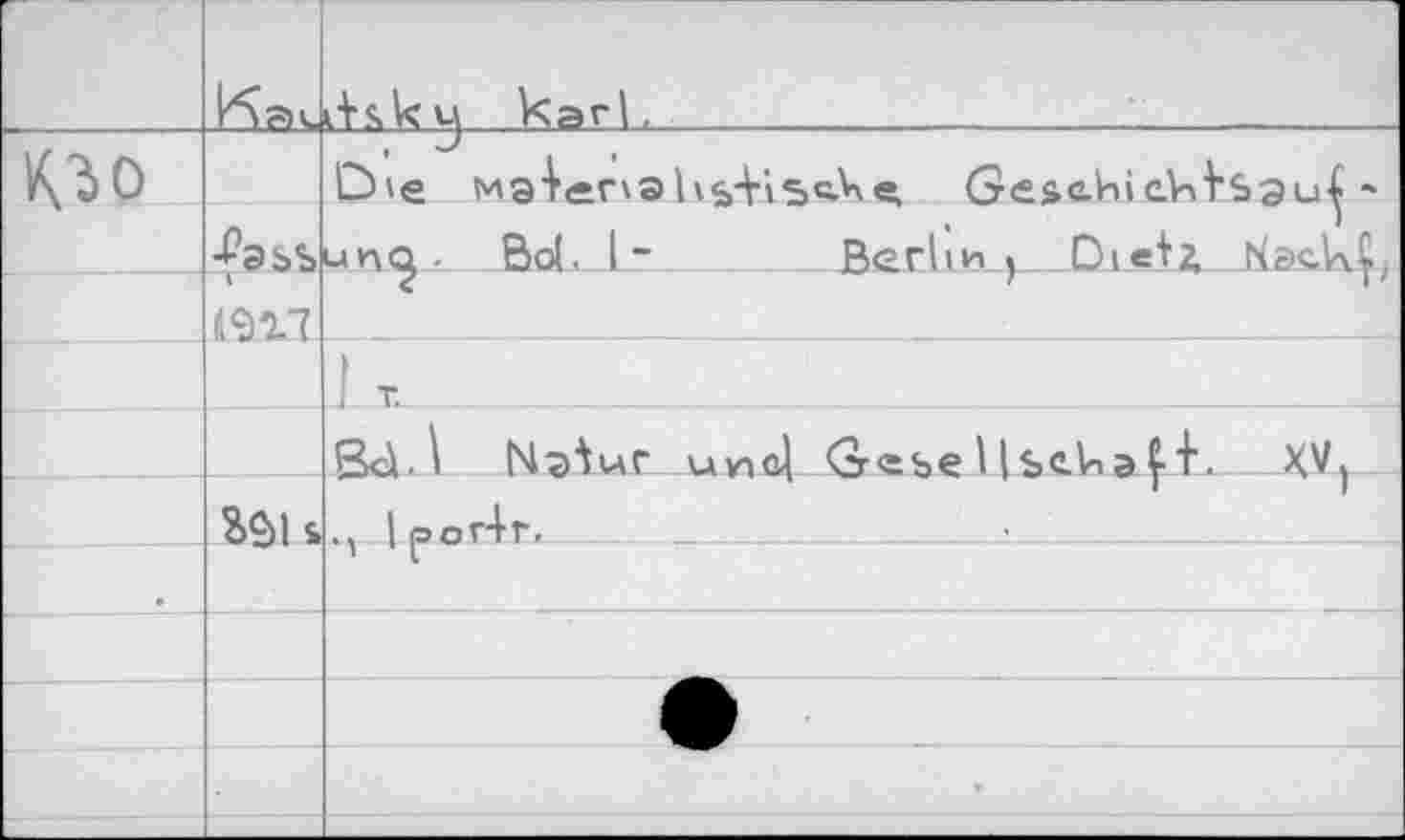 ﻿	Kat	ikku кэг|,
Kiß		; J D\e Maker'shs-Vis«-^e. GeschieVifssu^ • un^.-	BoL 1“	Berlin, Die+д riack^
	-fass	
	1917	
		1 1 T.
		ßcM Na^ur ыи<4 Gebe UseinэIi. XV,
		,, 1 por4r.		 	
		' l
		
		
		•